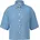 Kurzarmbluse Blau XXL