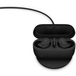 Jabra Evolve2 Buds Kopfhörer - MS-Teams Kompatibel, USB-A Anschluss, mit Ladepad
