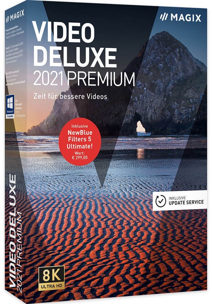 Magix Video Deluxe 2021 Premium | Sofortdownload + Produktschlüssel