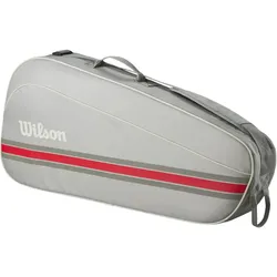 Wilson Tennis-Racketbag Team (Schlägertasche, 1 Hauptfach) 2025 grau 3er