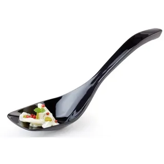 APS 84021 Servierlöffel "PROFI", 7 x 6,5 cm, Länge 26,5 cm, Melamin, schwarz