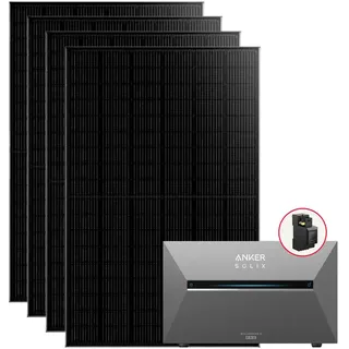 Anker SOLIX Solarbank 3 E2700 Pro 1,8 kWh inkl. 4x 450W Solarmodule + Smarter Zähler