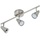 Trango 3-flammig IP44 LED Badleuchte - In matt-nickel - Dreh und schwenkbar - Als Flurlampe, WC Lampe, Deckenlampe, Spots - Inklusive 3x 5 W LED Leuchtmittel