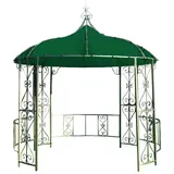 Ersatzdach Pavillon Burma grün 300cm rund PVC