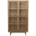 Furnhouse Vitrine 100 x 40 x 180 cm Braun