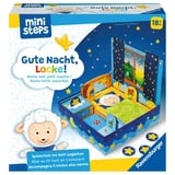 Ravensburger ministeps 4196 Gute Nacht, Locke! - Spielerisch ins Bett begleiten - Für ein entspanntes Einschlaf-Ritual, Spielzeug ab 18 Monate