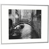 Paperflow Bilderrahmen 40,7 x 50,7 cm silber, 40.7x50.7 cm