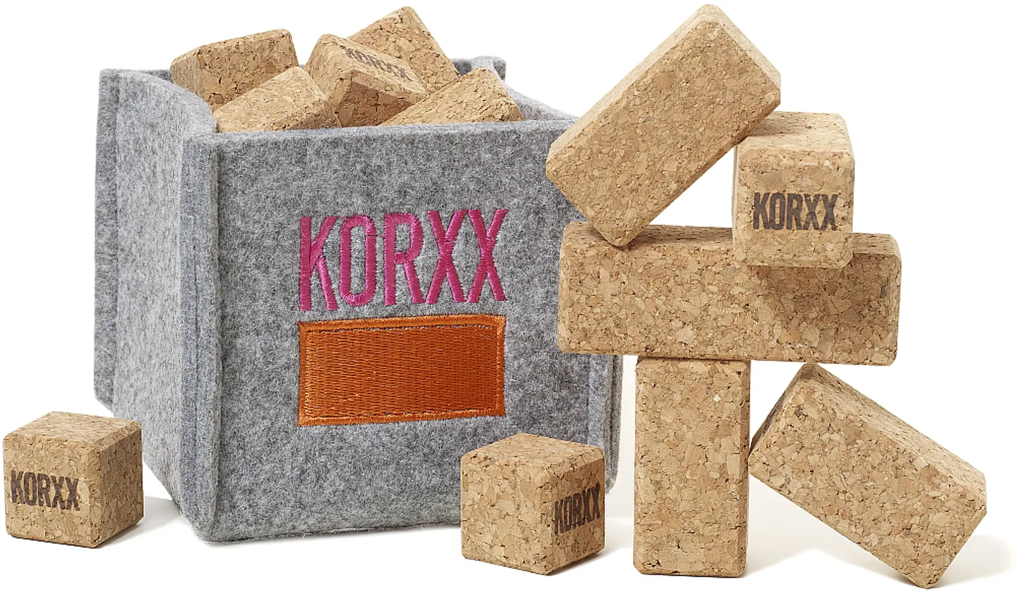 Korxx Brickle Korkspielzeug 17 St