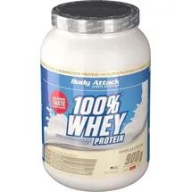 Body Attack 100% Whey Protein Vanilla Cream Pulver 900 g