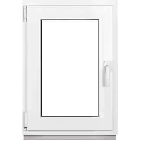 Framex Kellerfenster Fenster Kunststofffenster Weiß Breite x Höhe 60 x 80 cm (600 x 800 mm) 3-Fach (32 mm) Dreh Kipp DIN Rechts - Premium