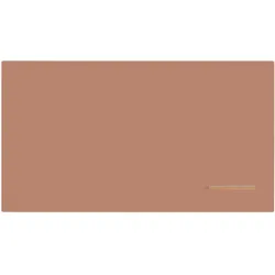 Bi-office Loop Magnetische Chestnut Tafel, 2400x1000mm, Lackierte Stahloberfläche, Rahmellos