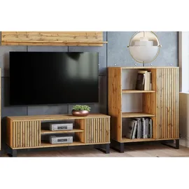 raumhirsch furniture Raumhirsch Lowboard 40x49x155 cm Eiche Holz
