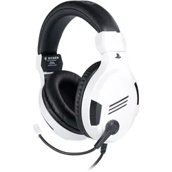 Bigben Interactive BIG BEN PS4OFHEADSETV3WHITE, Kabelgebunden, Gaming, Kopfhörer
