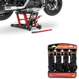 ConStands Motorradheber Set Hebebühne + Spanngurt S6 CB38765