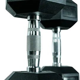 Matchu Sports Hantel Hexagon Set Kurzhanteln 2 x 15 kg schwarz