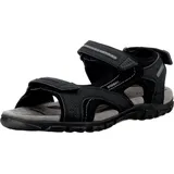 GEOX Uomo Strada Sandalen Black / Stone 42