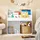 SoBuy Kinderregal 68 x 30 x 68 cm MDF lackiert weiß