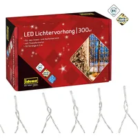 IDENA Lichtervorhang LED 3 m warmweiß