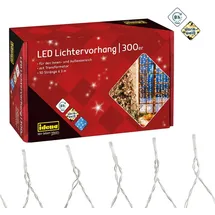 IDENA Lichtervorhang LED 3 m warmweiß