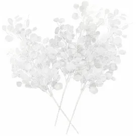 Loberon Deko-Blume 3er Set Tilly - weiß