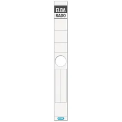 ELBA Ordnerrücken-Etiketten 'ELBA RADO' - lang/schmal, weiß