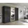 Rauch Drehtürenschrank MODI 271 x 210 x 54 cm Grau