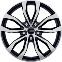 Autec Uteca 9x21 ET59 5x112 66,5, schwarz poliert