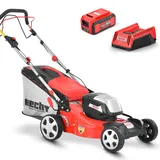 Akku Rasenmäher mit Antrieb 41 cm Schnittbreite 40V mit Akku und Ladegerät Stahl