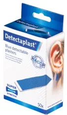 Detectaplast Elastic Pflaster, detektierbar und elastisch 8238 , Maße 9 x 38 mm, 50 Stück