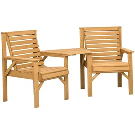 Outsunny Bistroset 3-tlg. Braun