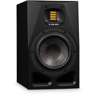 ADAM Audio A7V aktiver Studio Monitor mit 7" MLM-Tiefmitteltöner, handgefertigtem AMT-Hochtöner, Sonarworks Calibration und drehbarem HPS-Waveguide – professioneller Nahfeld-Studiolautsprecher