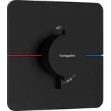 Hansgrohe ShowerSelect Comfort Q Thermostat Unterputz, 1 Verbraucher, Soft Edge Rosette, 15588670