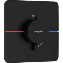 Hansgrohe ShowerSelect Comfort Q Thermostat Unterputz, 1 Verbraucher, Soft Edge Rosette, 15588670
