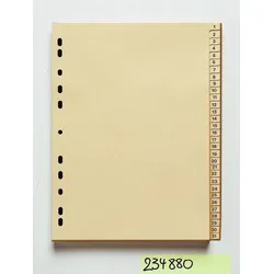 Ordnerregister Vollformat 1-31 DIN A4
