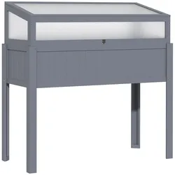 Outsunny Hochbeet Tannenholz, PC-Panel
