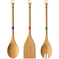 Benetton - 3-teiliges Bambus-Küchenutensilien-Set