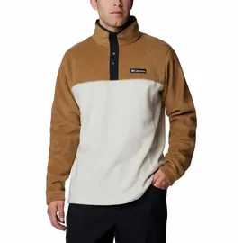 Columbia Steens Mountain Half Snap Fleece Schwarz / Beige / Braun L