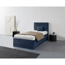 Westfalia Schlafkomfort Adamas 210 x 33 cm Blau