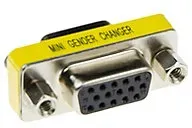 ACT High-Density-D-Sub-Adapter 15-polige Buchse auf 15-polige Buchse