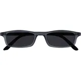 The Reading Glasses Company Die Lesebrille Unternehmen Matt Grau Schwarz Leicht Komfortables Sonnen-Leser UV400 Herren Damen Federscharniere S17-7 +1,00
