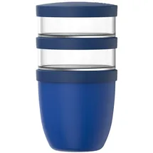 Mepal Ellipse Müslibecher 3-teilig Vivid blue 0,5 l / 0,2 l / 0,2 l