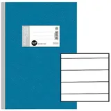 Ursus Geschäftsbuch DIN A4 liniert, blau Hardcover 192 Seiten, 1 St.