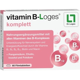 Dr. Loges Vitamin B-Loges Komplett Filmtabletten 60 St.
