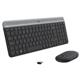 Logitech MK470 Slim Wireless Combo CZE Set grafit