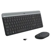 Logitech MK470 Slim Wireless Combo CZE Set grafit