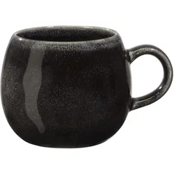 Kaffeebecher Sindri in Schwarz aus Keramik