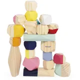 Janod Bausteine aus Holz (J04401)