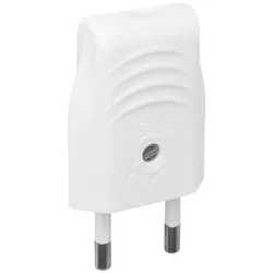 Europa-Stecker, Iso, weiß