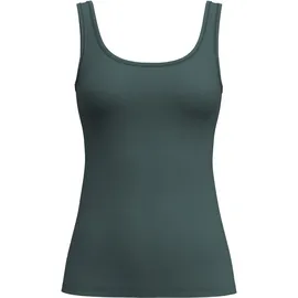 CALIDA Shirttop Natural Comfort elastisch, pillingarm, weich, Single Jersey Qualität, atmungsaktiv grün XXS (32/34)