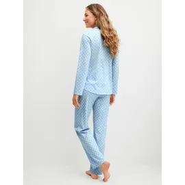CALIDA Schlafanzug Lovely Nights Blau M (44/46)